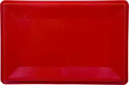 Ящик пластиковый сплошной Е3 (евроформат), 600x400x300 мм, 61 л, синий [210]